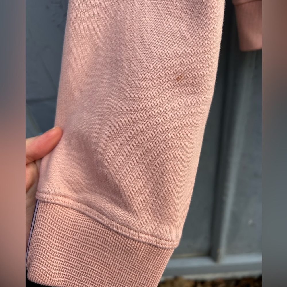 Kit and Ace Dusty Pink Pacific Coast Full Zip Cropped Hoodie, size M - Picture 10 of 10
